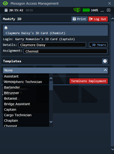 ID console