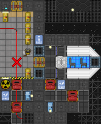 The escape pod in Engineering